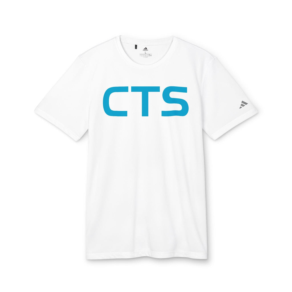 Printify T-Shirt White / S CTS, CannaTape Blue Adidas Unisex Sport T-shirt Transdermal CBD best for pain and sore